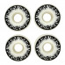 Колеса для скейтборда Bro Stuff Flame White Black 102A 54мм Колеса для скейтборда Bro Stuff Flame White Black 102A 54мм