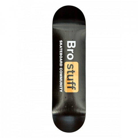 Дека для скейтборда BroStuff - Brohub Black 8.25 Дека для скейтборда BroStuff - Brohub Black 8.25