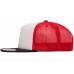 Кепка FlexFit 6005FW NO FOAM Trucker Black/White/Red Кепка FlexFit 6005FW NO FOAM Trucker Black/White/Red