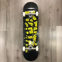 Скейтборд в сборе Mental SB Black 8.0